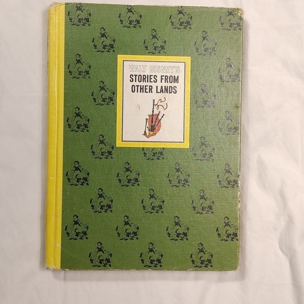 Vintage 1965 Walt Disney stories book